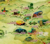 河源景点地图(长沙景点地图)
